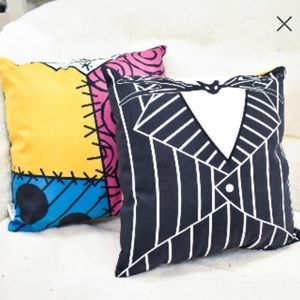 Jack and Sally Double Sided Pillow Cover